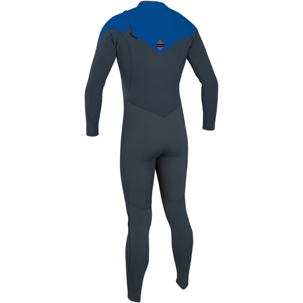 2025 O'Neill Mens HyperFreak Comp 3/2mm Zip Free Wetsuit 4970 - Dark Orion / Deep Sea